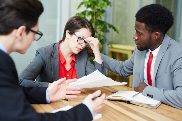 Homebuyer stressed about mortgage denial risk