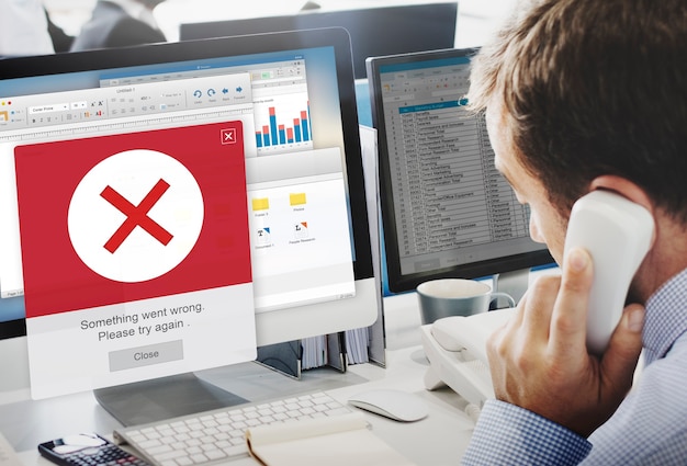 Error alert icon representing a denied mortgage application