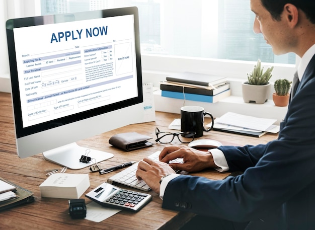 Apply now form representing reapplying for a mortgage